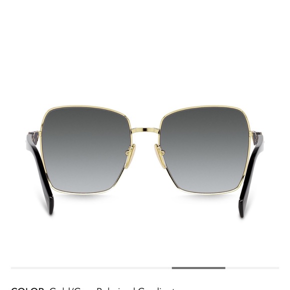 Prada Polarized Square Sunglasses, 57mm - Picture 4 of 15